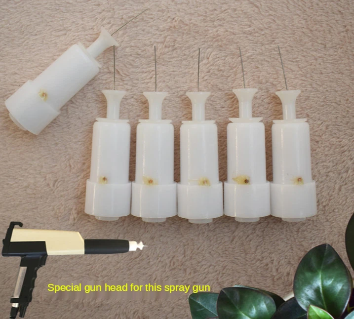 Electrostatic spray gun head, spray machine accessories, discharge needle, KCI accessories
Electrostatic spray gun head, spray machine accessories, discharge needle, KCI accessories