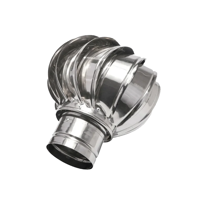 Stainless Steel Rotating Chimney Cowl Cap Spinner Anti-downdraught 100/150 mm Pipefit Roof Ventilating Fan Without Power
Stainless Steel Rotating Chimney Cowl Cap Spinner Anti-downdraught 100/150 mm Pipefit Roof Ventilating Fan Without Power