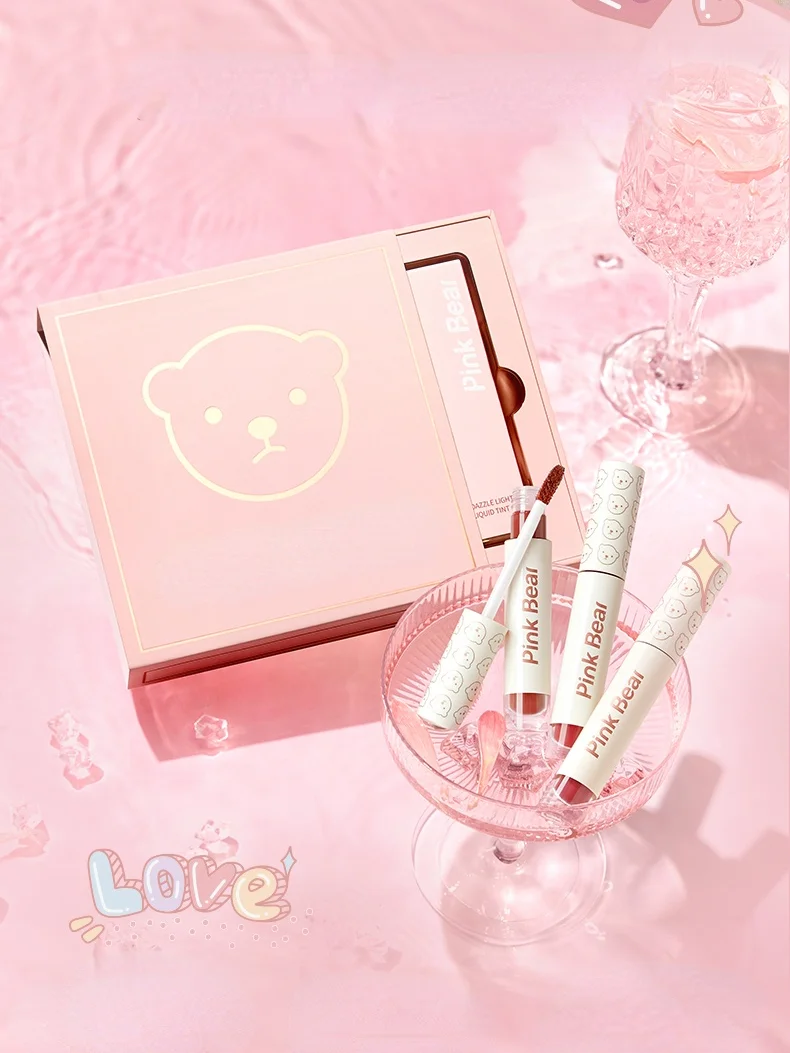GY Ryuguang Mirror Water Lip Lacquer Pudding Color Lipstick Gift Box Female Three Per Package Makeup Set
GY Ryuguang Mirror Water Lip Lacquer Pudding Color Lipstick Gift Box Female Three Per Package Makeup Set