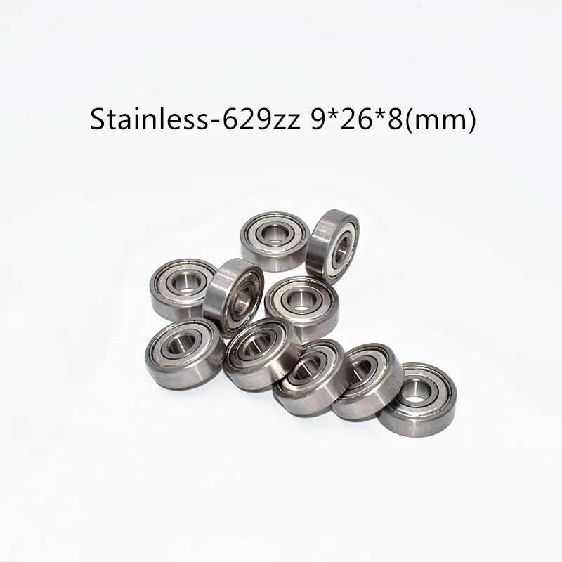 Stainless steel bearing 10PCS S629ZZ 9*26*84(mm) antirust metal sealed High speed Mechanical equipment parts
Stainless steel bearing 10PCS S629ZZ 9*26*84(mm) antirust metal sealed High speed Mechanical equipment parts
