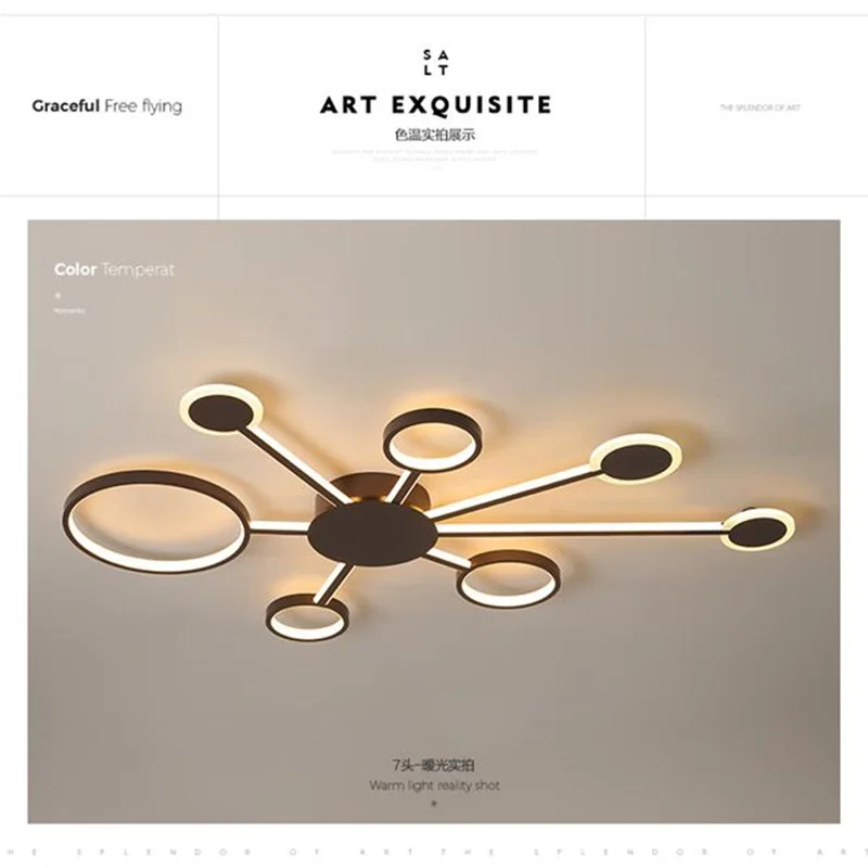 New Design Modern Led Ceiling Lights For Living Room Bedroom Study Room Home Coffee Color Finished Ceiling Lamp
New Design Modern Led Ceiling Lights For Living Room Bedroom Study Room Home Coffee Color Finished Ceiling Lamp