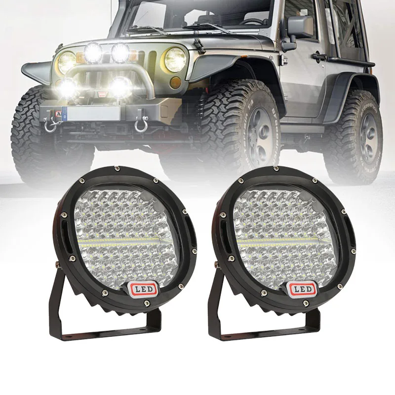 2PCS 7 Inch Round LED Headlight Work Light 12V/24V For Jeep JK Off Road SUV ATV 4X4 Truck Pickup LED Spotlights Driving Lamp
2PCS 7 Inch Round LED Headlight Work Light 12V/24V For Jeep JK Off Road SUV ATV 4X4 Truck Pickup LED Spotlights Driving Lamp
