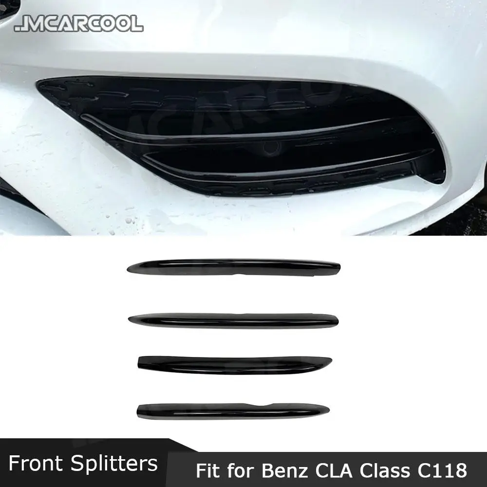 Dry Carbon Fiber Front Bumper Lip Foglamp Splitters for Mercedes Benz CLA Class W118 C118 CLA200 260 Sport 2020+ Auto Car Style
Dry Carbon Fiber Front Bumper Lip Foglamp Splitters for Mercedes Benz CLA Class W118 C118 CLA200 260 Sport 2020+ Auto Car Style