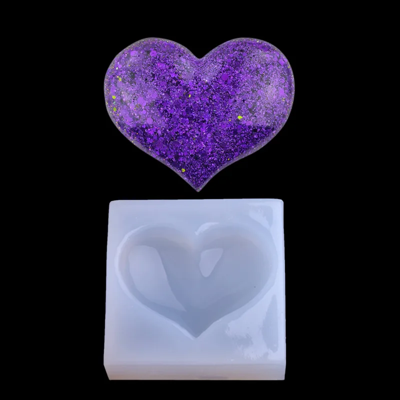 1PC Love Shape Crystal Silicone Mold Transparent DIY Crystal Epoxy UV Resin mold For Jewelry Making art craft
1PC Love Shape Crystal Silicone Mold Transparent DIY Crystal Epoxy UV Resin mold For Jewelry Making art craft