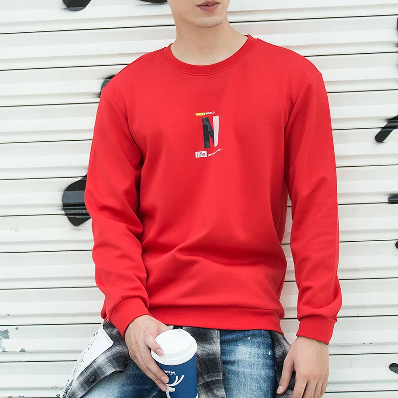 Spring Autumn New Male Street Fashion Handsome Personality Simplicity Original Design Trend Men's Round Neck Long Sleeve Pullove
Spring Autumn New Male Street Fashion Handsome Personality Simplicity Original Design Trend Men's Round Neck Long Sleeve Pullove