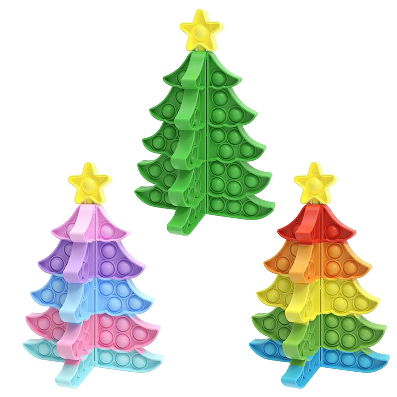 Creative Rainbow Fidget Stress Relief Squeeze Toys Kid Anti-stress Game Hand Simple Dimple Fidget Christmas Toys
Creative Rainbow Fidget Stress Relief Squeeze Toys Kid Anti-stress Game Hand Simple Dimple Fidget Christmas Toys