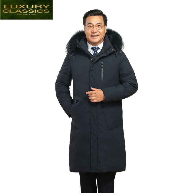 Coat Winter Male Down Thick Warm Down Jacket Men Large Fur Hooded Coat Winter 90% White Duck Down Jackets Outwear 19-1
Coat Winter Male Down Thick Warm Down Jacket Men Large Fur Hooded Coat Winter 90% White Duck Down Jackets Outwear 19-1