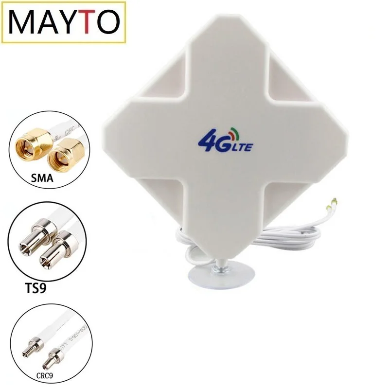 Антенна MAYTO 4G LTE с высоким коэффициентом усиления, разъем SMA TS9 CRC9, двойной кабель 35 дБи, для модема маршрутизатора 3G 4G
Антенна MAYTO 4G LTE с высоким коэффициентом усиления, разъем SMA TS9 CRC9, двойной кабель 35 дБи, для модема маршрутизатора 3G 4G