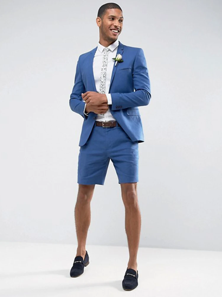 ANNIEBRITNEY Summer Mens Linen Suits 2020 Casual Blazer Custom Slim Fit Linen Groom Tuxedos Jacket with Short Pants Set 2 Pieces
ANNIEBRITNEY Summer Mens Linen Suits 2020 Casual Blazer Custom Slim Fit Linen Groom Tuxedos Jacket with Short Pants Set 2 Pieces