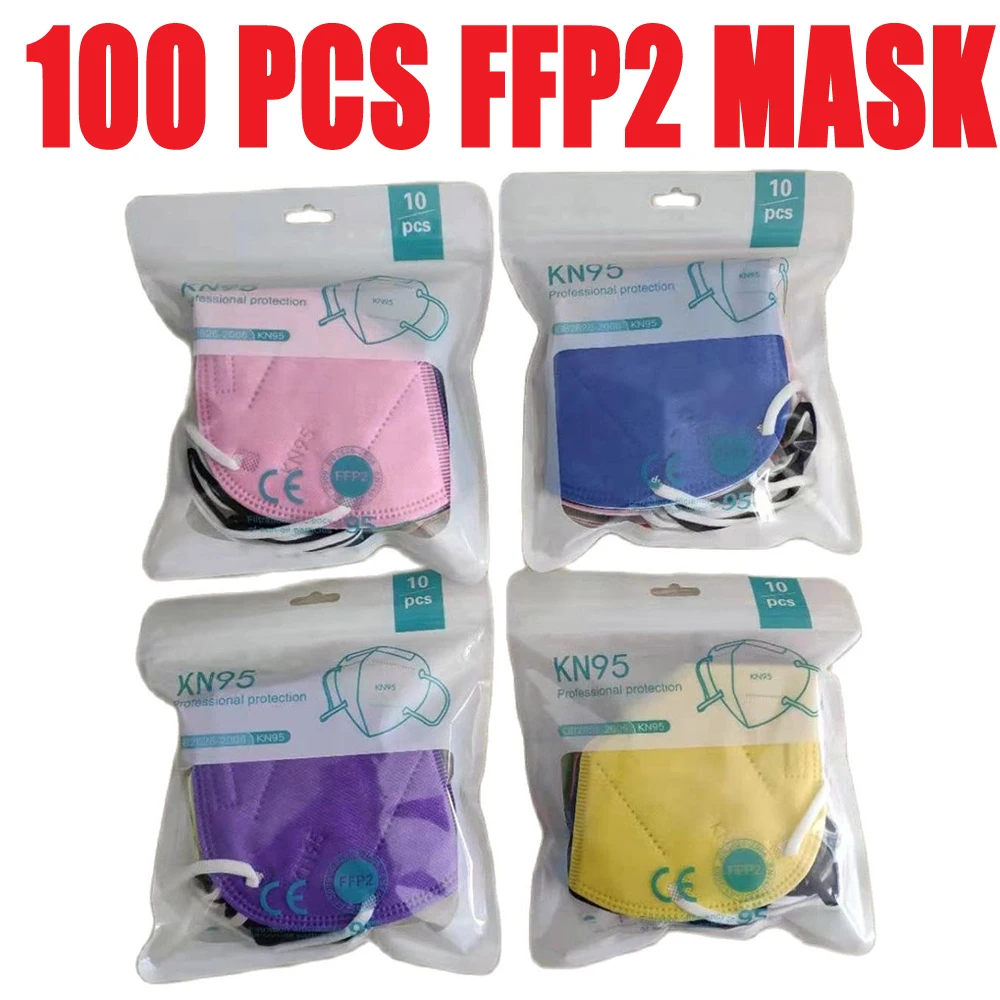 100 Pcs EU Approved Fashion Beautiful Colorful FFP2 Masks CE KN95 Face Mask Respirators Mascarillas fpp2 Protective Maske Masque
100 Pcs EU Approved Fashion Beautiful Colorful FFP2 Masks CE KN95 Face Mask Respirators Mascarillas fpp2 Protective Maske Masque