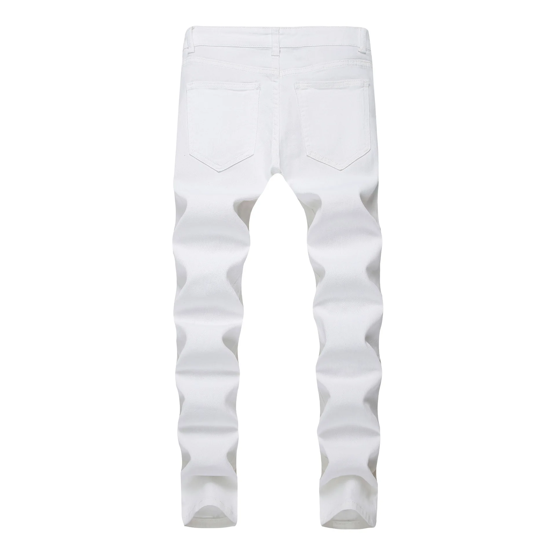 Wholesale 2021 Fashion Casual Knee Zipper Designer white Hip Hop Nightclub Man's Branded Jeans Denim Skinny biker Jeans Men
Wholesale 2021 Fashion Casual Knee Zipper Designer white Hip Hop Nightclub Man's Branded Jeans Denim Skinny biker Jeans Men