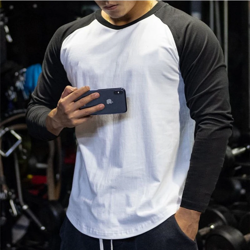 New Sports Shirt Men Fitness Running T Shirts Long Sleeve cotton T Shirts Elastic Sportswear Gyms Bodybuilding Training T-shirt
New Sports Shirt Men Fitness Running T Shirts Long Sleeve cotton T Shirts Elastic Sportswear Gyms Bodybuilding Training T-shirt