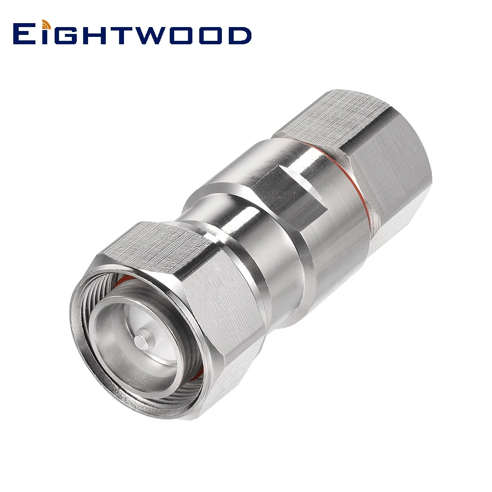Eightwood 4.3-10 Plug Male Straight Low PIM RF Coaxial Connector for 1/2" Flexible Coaxial Cable 50 Ohm
Eightwood 4.3-10 Plug Male Straight Low PIM RF Coaxial Connector for 1/2" Flexible Coaxial Cable 50 Ohm