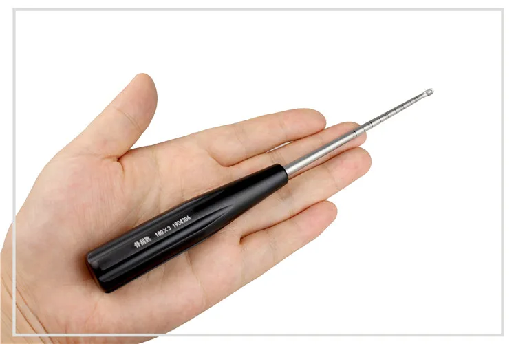 Ортопедический инструмент, медицинская костная кюретка, хирургия рук, ног, небольшая копание, скребковая ложка, прямой изогнутый скребок для локтевой головы
Ортопедический инструмент, медицинская костная кюретка, хирургия рук, ног, небольшая копание, скребковая ложка, прямой изогнутый скребок для локтевой головы