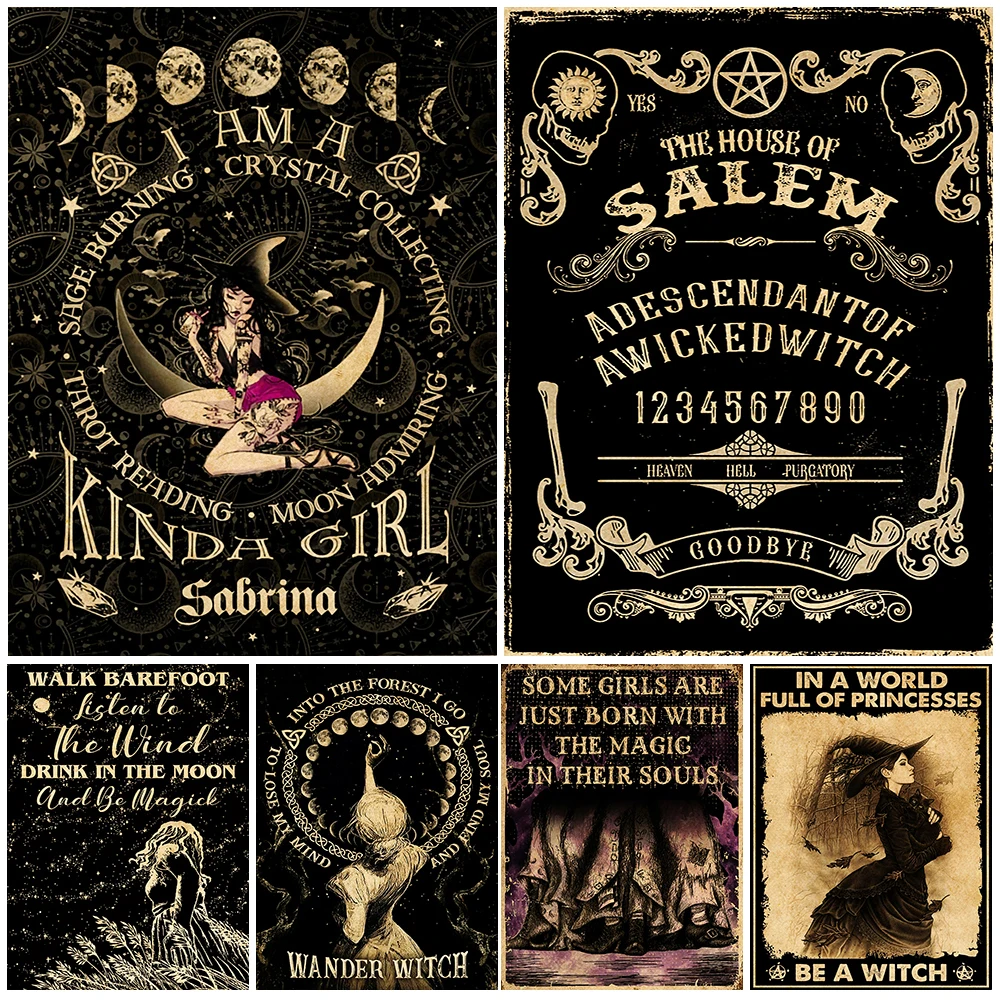 Vintage Magic In Their Souls Witch Wall Art Canvas Painting Be Magick Witch Poster And Prints For House Of Salem Decoration Art
Vintage Magic In Their Souls Witch Wall Art Canvas Painting Be Magick Witch Poster And Prints For House Of Salem Decoration Art