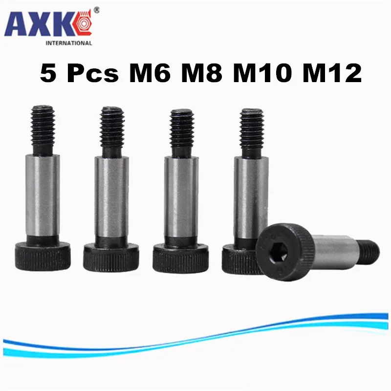 AXK 5 шт. M6 M8 M10 M12 резьба 12,9 дюйма, легированная сталь, Шестигранная головка, наплечная винтовая заглушка, винтовой концевой болт вала
AXK 5 шт. M6 M8 M10 M12 резьба 12,9 дюйма, легированная сталь, Шестигранная головка, наплечная винтовая заглушка, винтовой концевой болт вала