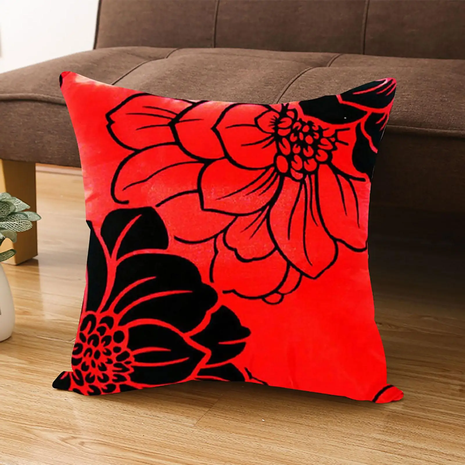 5cm x 45cm Pillow Case Red Flower Printed Square Shape Home Sofa Bedroom chair Cushion Home Decoration наволочка
5cm x 45cm Pillow Case Red Flower Printed Square Shape Home Sofa Bedroom chair Cushion Home Decoration наволочка