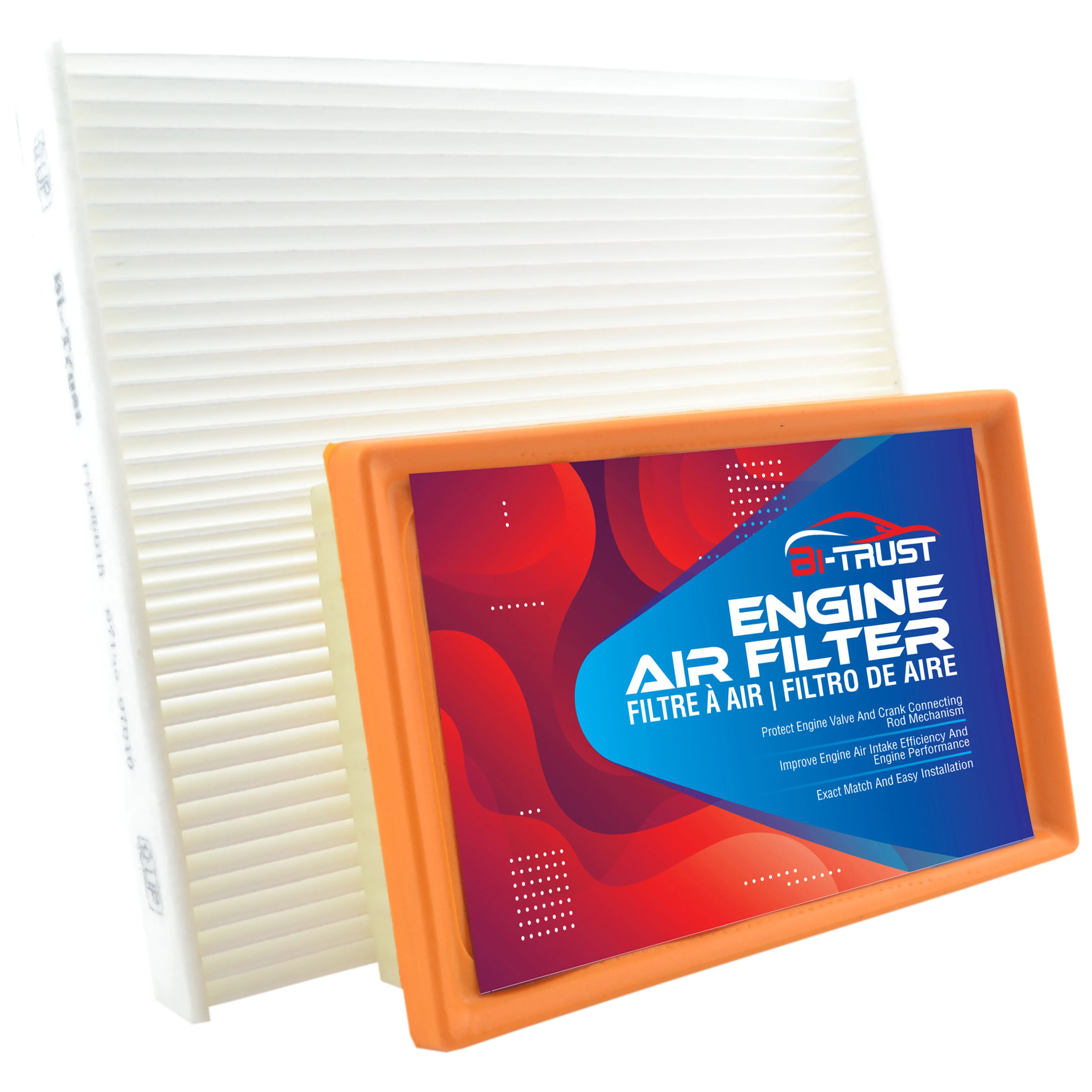 Bi-Trust Set of Engine & Cabin Air Filter for 2012-2019 Toyota Prius C L4 1.5L 87139-07010,87139-YZZ08,CA11426,17801-21060
Bi-Trust Set of Engine & Cabin Air Filter for 2012-2019 Toyota Prius C L4 1.5L 87139-07010,87139-YZZ08,CA11426,17801-21060