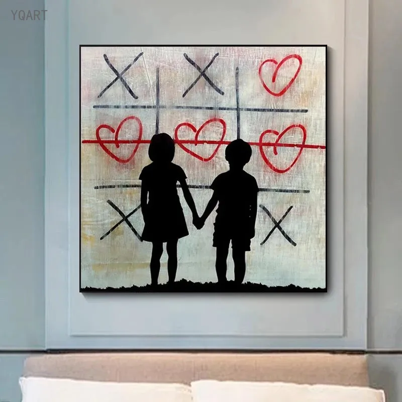 Banksy Street Artwork Canvas Painting Graffiti LOVE Posters and Prints Wall Art Picture for Modern Living Room Home Cuadros
Banksy Street Artwork Canvas Painting Graffiti LOVE Posters and Prints Wall Art Picture for Modern Living Room Home Cuadros