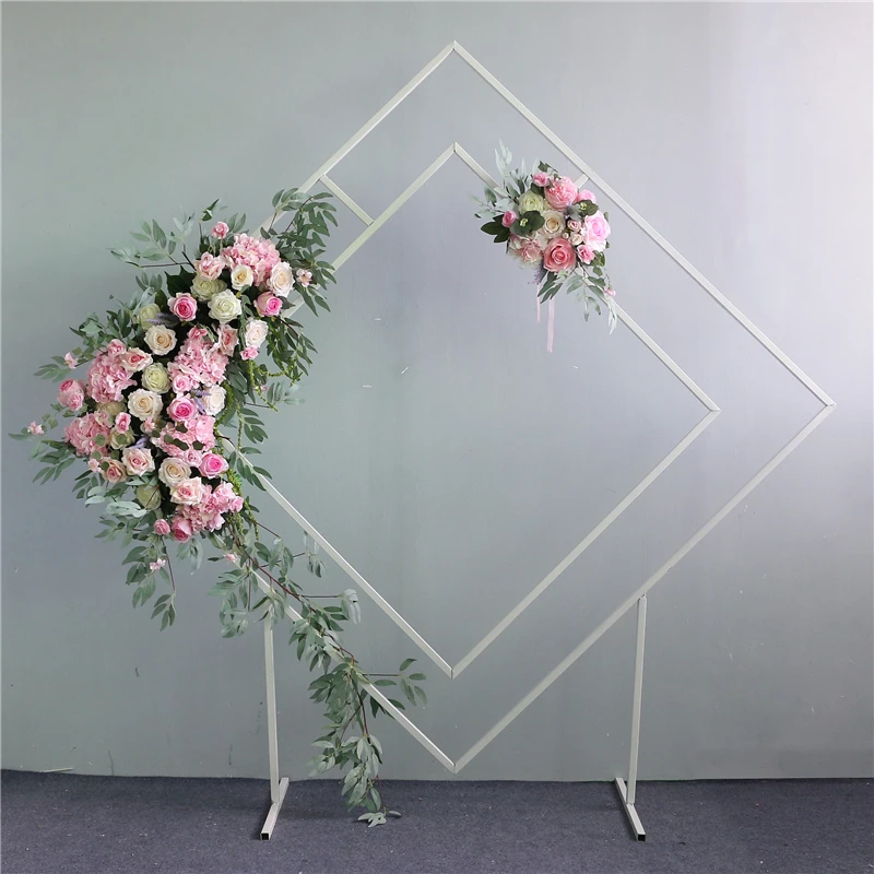 Geometric Floral Background Frame Decor Diamond Wedding Arch Balloon Flower Backdrop Stand Home Decoration
Geometric Floral Background Frame Decor Diamond Wedding Arch Balloon Flower Backdrop Stand Home Decoration