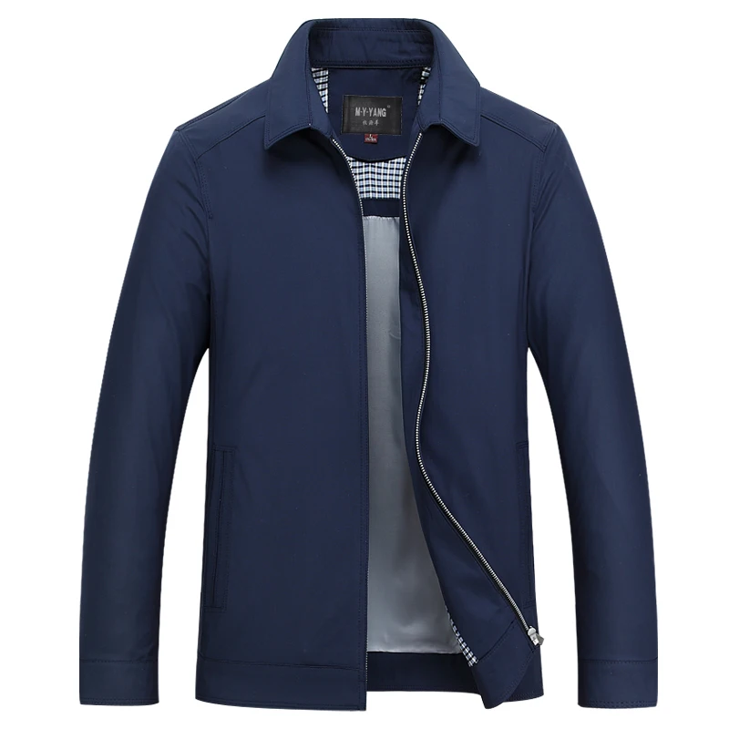 Plus 3XL Long Sleeve Solid Color Mens Casual Social Jackets Big Size Men Slim Fit Windbreaker Blue Khaki Coat
Plus 3XL Long Sleeve Solid Color Mens Casual Social Jackets Big Size Men Slim Fit Windbreaker Blue Khaki Coat