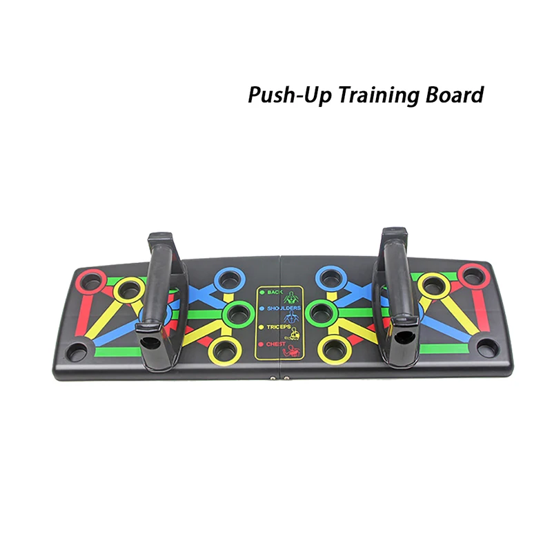 Multi-function Foldable Push Up Training Board 9 In 1 Push-up Stands Color-coded Comprehensive Body Building Fitness Exercise
Multi-function Foldable Push Up Training Board 9 In 1 Push-up Stands Color-coded Comprehensive Body Building Fitness Exercise