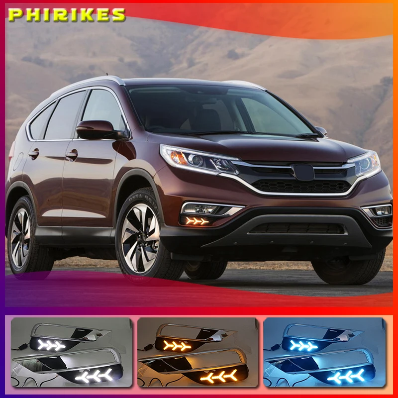 For Honda CRV CR-V 2015 2016 LED Car DRL daytime running light Bumper Front Fog lamp Turn Signal yellow
For Honda CRV CR-V 2015 2016 LED Car DRL daytime running light Bumper Front Fog lamp Turn Signal yellow