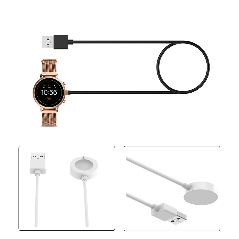 Зарядное устройство для Fossil Gen 5, умные часы, USB-кабель для зарядки, шнур с зажимом 100 см, магнитная зарядная док-станция для Gen5 Carlyle Parts
Зарядное устройство для Fossil Gen 5, умные часы, USB-кабель для зарядки, шнур с зажимом 100 см, магнитная зарядная док-станция для Gen5 Carlyle Parts
