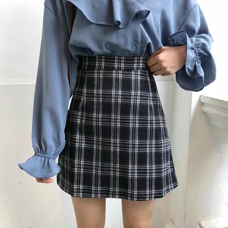 Skirts Women Retro Plaid Summer Mini Skirt A-line Ulzzang High Waist Students New Arrival Fashion Girls Female Stylish Fit 2XL
Skirts Women Retro Plaid Summer Mini Skirt A-line Ulzzang High Waist Students New Arrival Fashion Girls Female Stylish Fit 2XL