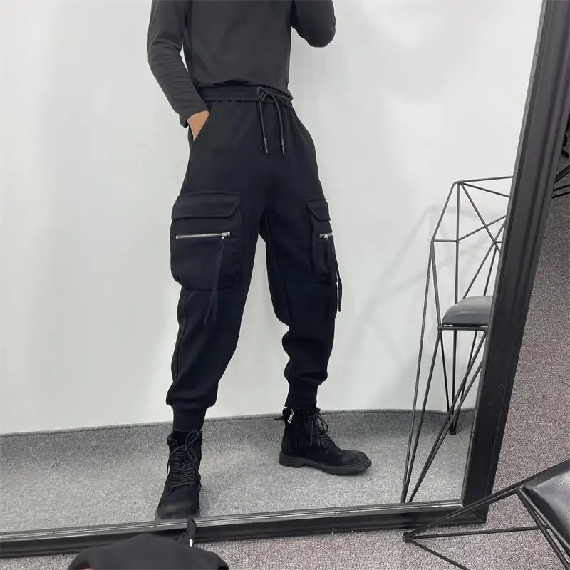 Men Harun Pants Spring And Autumn New Harajuku High Street Youth Cargo Wind Big Pocket Casual Casual Casual Pants
Men Harun Pants Spring And Autumn New Harajuku High Street Youth Cargo Wind Big Pocket Casual Casual Casual Pants