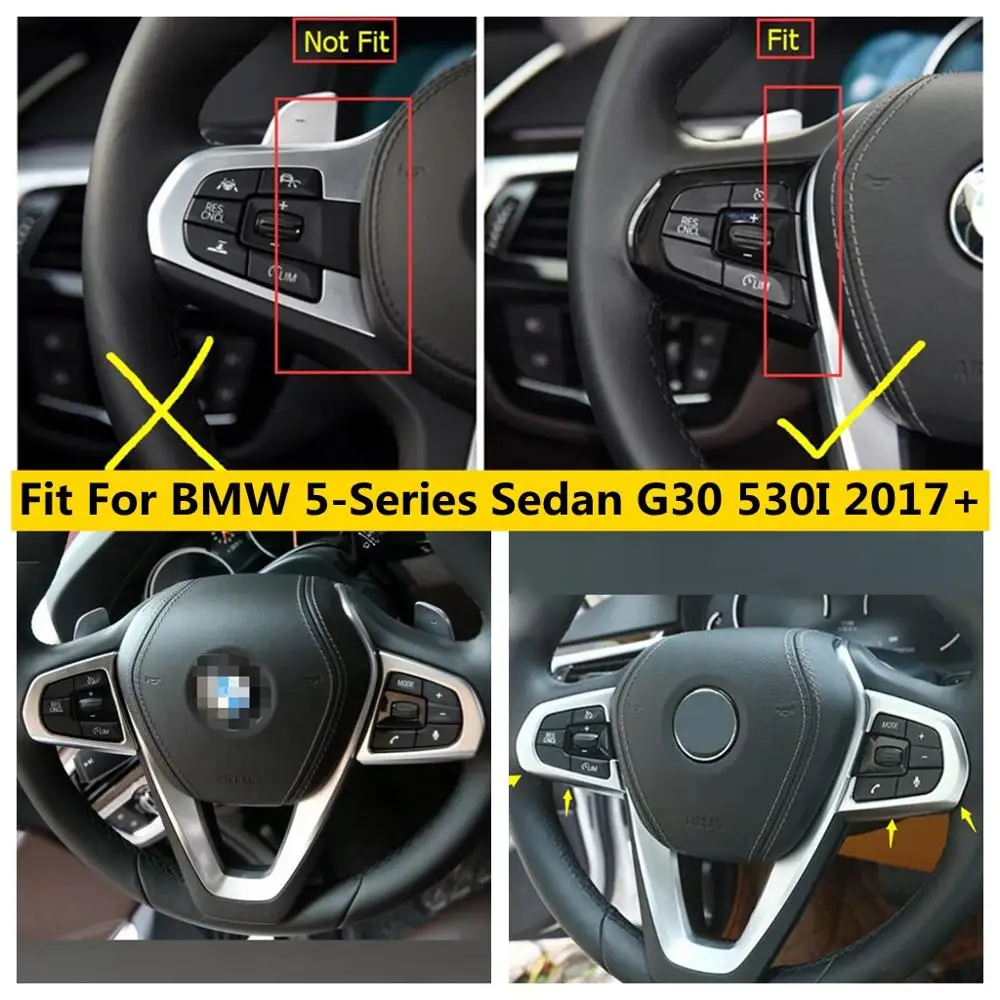 Inner Steering Wheel Decoration Sticker Cover Trim Fit For BMW 5 Series Sedan G30 530I 2017 - 2023 Interior Accessories
Inner Steering Wheel Decoration Sticker Cover Trim Fit For BMW 5 Series Sedan G30 530I 2017 - 2023 Interior Accessories