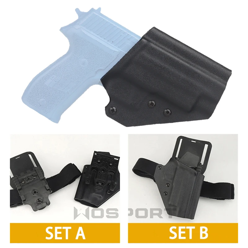 Tactical IWB Kydex P226 Holster Thigh Drop Leg Airsoft Pistol Gun Holster With Belt Clip Concealment Carry Holster For P226
Tactical IWB Kydex P226 Holster Thigh Drop Leg Airsoft Pistol Gun Holster With Belt Clip Concealment Carry Holster For P226