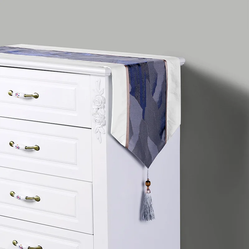 New Chinese Zen Table Runner High-precision Jacquard Stitching Tablecloth TV Cabinet Coffee Table ea Flag Set Towel
New Chinese Zen Table Runner High-precision Jacquard Stitching Tablecloth TV Cabinet Coffee Table ea Flag Set Towel