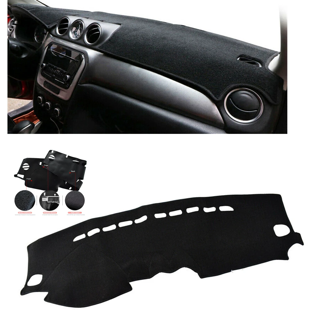 Front Dashboard Cover Carpet For Suzuki Vitara 2015-2018 Black Car Dash Board Heat Proof Mat Anti-Sun Shield Pad Shade Strip
Front Dashboard Cover Carpet For Suzuki Vitara 2015-2018 Black Car Dash Board Heat Proof Mat Anti-Sun Shield Pad Shade Strip