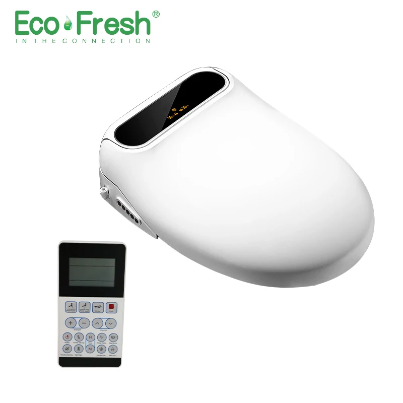 Ecofresh Smart toilet seat toilet seat bidet Electric Bidet cover heat seat led light Intelligent toilet cover auto
Ecofresh Smart toilet seat toilet seat bidet Electric Bidet cover heat seat led light Intelligent toilet cover auto