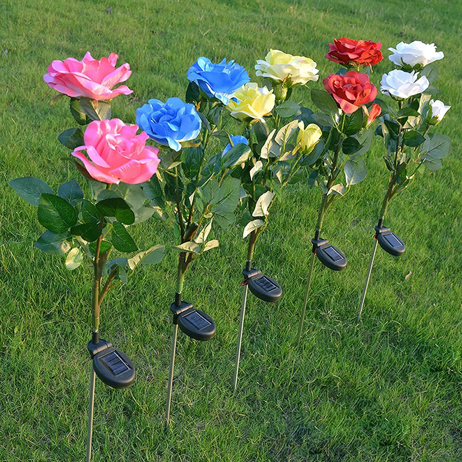 Solar Flower Light Waterproof Outdoor Landscape Lawn Lamp Rose Flower Lamp Led Solar Light For Garden Decoration
Solar Flower Light Waterproof Outdoor Landscape Lawn Lamp Rose Flower Lamp Led Solar Light For Garden Decoration