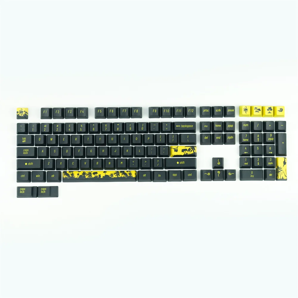 Tropical Rain Forest Guenon Monkey Keycaps PBT 5 Sides Dye Sublimation Key Caps For MX Switch mechanical Keyboard OEM Profile
Tropical Rain Forest Guenon Monkey Keycaps PBT 5 Sides Dye Sublimation Key Caps For MX Switch mechanical Keyboard OEM Profile