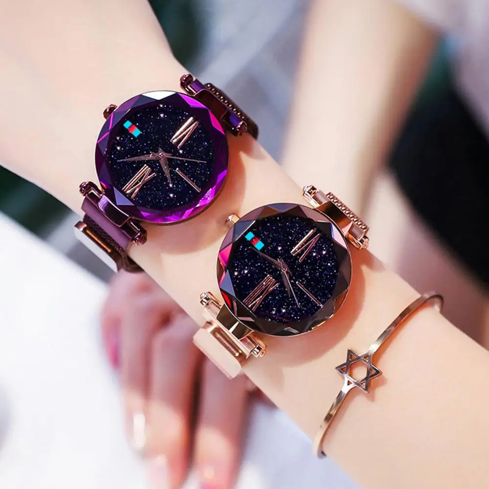 2019 Fashion Ladies Watch Women Quartz Watches Luxury Starry Sky Magnetic Female Watch Stainless Steel Wirstwatch Zegarek Damski
2019 Fashion Ladies Watch Women Quartz Watches Luxury Starry Sky Magnetic Female Watch Stainless Steel Wirstwatch Zegarek Damski