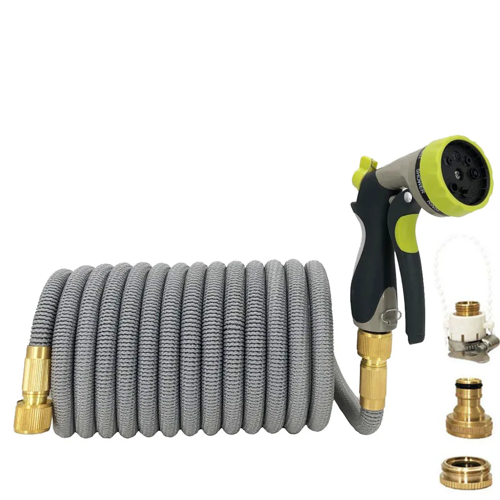 Garden Hose Expandable Flexible Rubber Hose High Pressure Washer Nozzle Metal Car Wash Hose Nozzle For Vegetable Ggarden Waterin
Garden Hose Expandable Flexible Rubber Hose High Pressure Washer Nozzle Metal Car Wash Hose Nozzle For Vegetable Ggarden Waterin