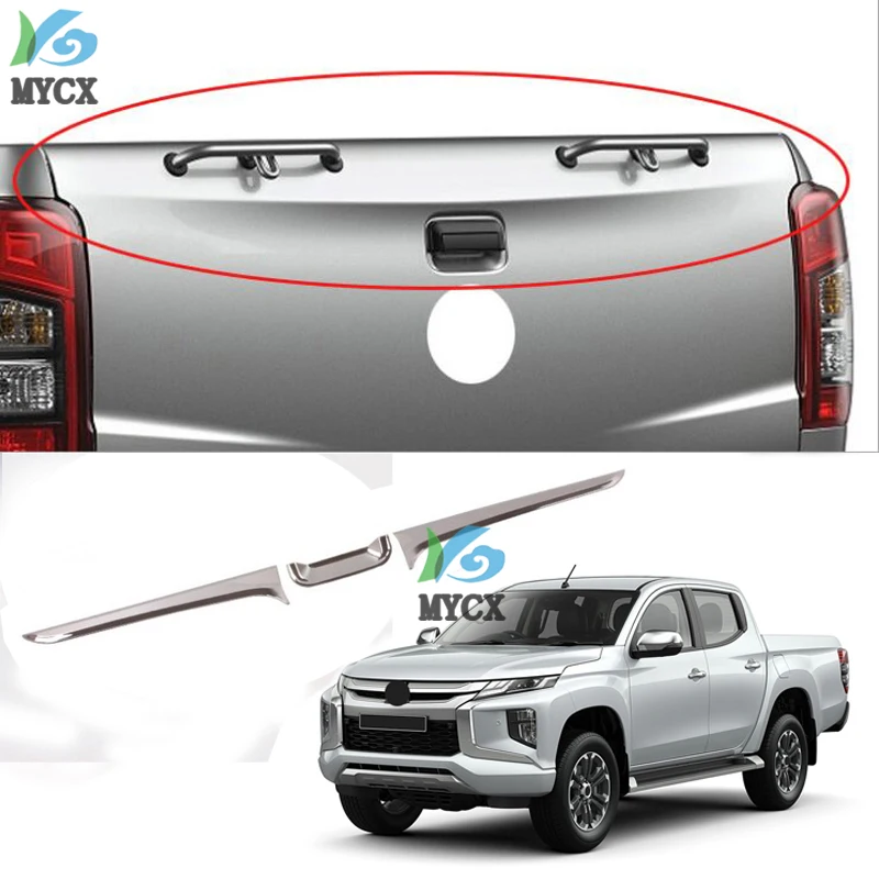 For Mitsubishi L200 Triton 2019 2020 Ram 1200 Tail Gate Cover ABS Chrome Car Styling
For Mitsubishi L200 Triton 2019 2020 Ram 1200 Tail Gate Cover ABS Chrome Car Styling