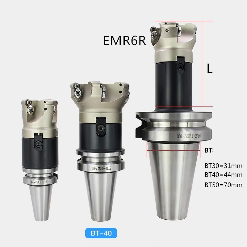 Face end mill shoulder milling cutter KEMR6 and BT40 Tool holder set CNC Milling New
Face end mill shoulder milling cutter KEMR6 and BT40 Tool holder set CNC Milling New