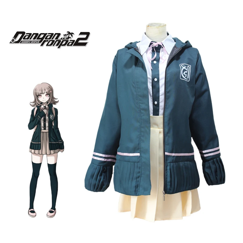 Nanami ChiaKi Costume Danganronpa 2 Cosplay Girl School Uniform Women Sailor Suit Japanese Anime Cosplay Halloween Costume Wigs
Nanami ChiaKi Costume Danganronpa 2 Cosplay Girl School Uniform Women Sailor Suit Japanese Anime Cosplay Halloween Costume Wigs
