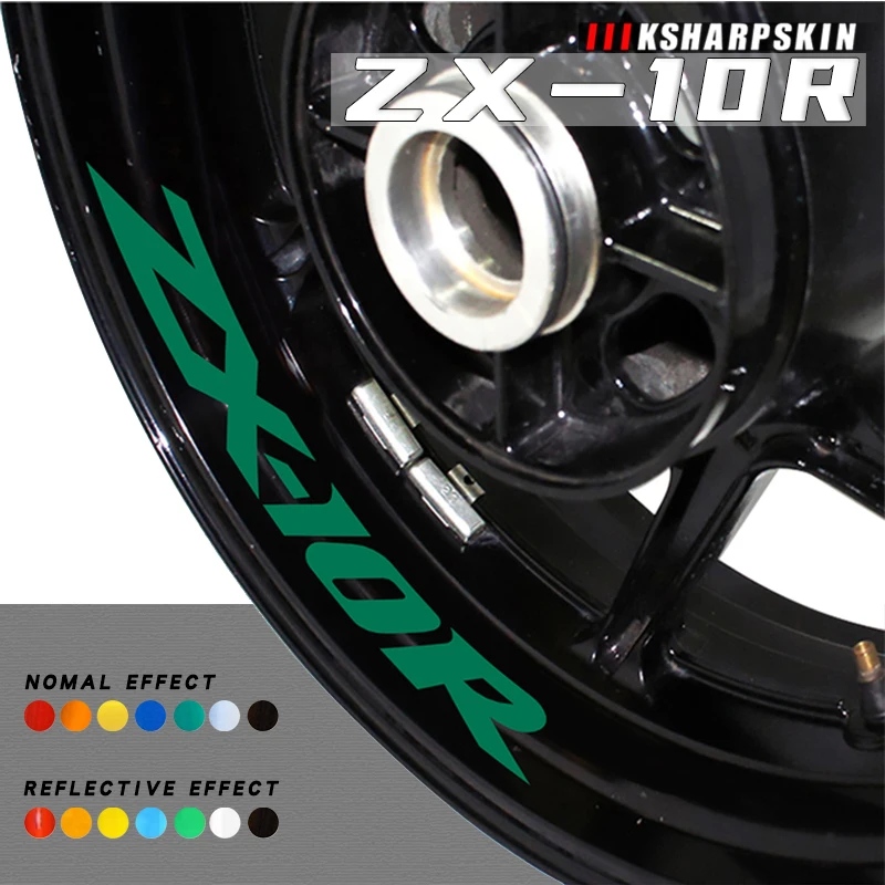 Reflective motorcycle wheel logo waterproof film inner ring color protection stickers for KAWASAKI ZX-10R ZX 10R zx10r
Reflective motorcycle wheel logo waterproof film inner ring color protection stickers for KAWASAKI ZX-10R ZX 10R zx10r