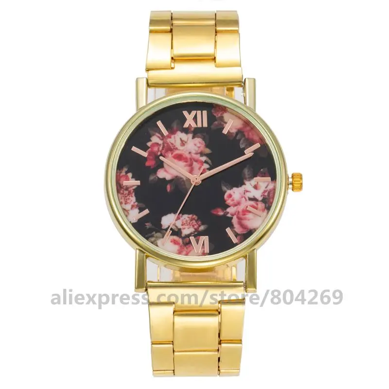 Wholesale Elegant Alloy Women Flower Wrist Watch Quartz No Logo Leather Band zegarek damski
Wholesale Elegant Alloy Women Flower Wrist Watch Quartz No Logo Leather Band zegarek damski