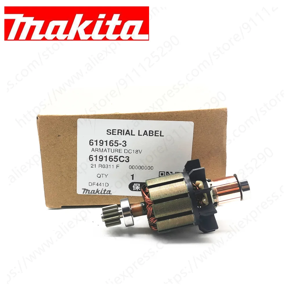 Armature Rotor for MAKITA DDF451 BHP451 BDF451 DF441D DSC191Z BHP451SFE BHP451RFE BDF451Z BDF451SFE BDF451RFE 619165-3
Armature Rotor for MAKITA DDF451 BHP451 BDF451 DF441D DSC191Z BHP451SFE BHP451RFE BDF451Z BDF451SFE BDF451RFE 619165-3