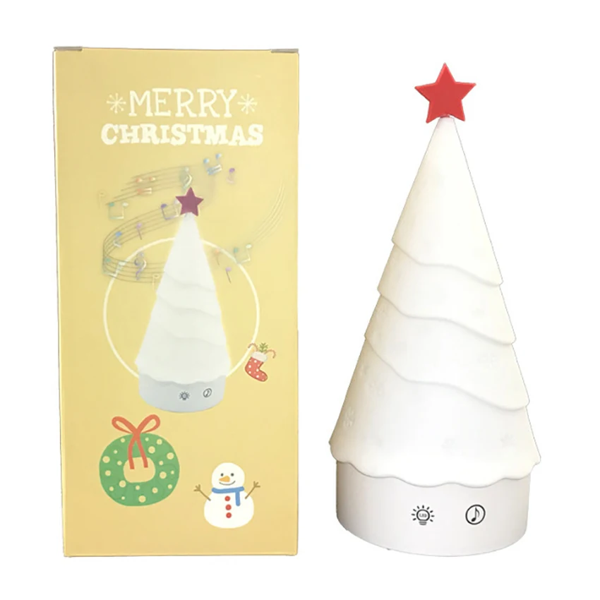 1200mAH Christmas Tree Night Light Creative Music Nightlight Silicone Colorful Night Lamp For Children Bedroom Christmas Gift
1200mAH Christmas Tree Night Light Creative Music Nightlight Silicone Colorful Night Lamp For Children Bedroom Christmas Gift