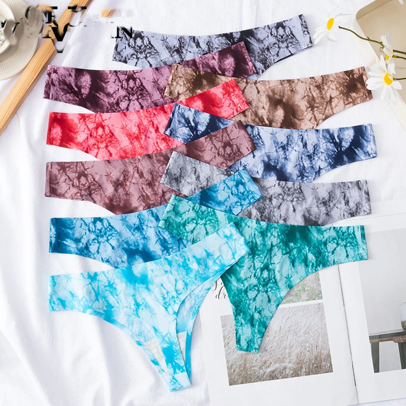 New women's Thong Sexy Striped Panties Fashion Ice Seamless G-String T-Pants Low Waist Seamless Yoga Underpants Female Lingerie
New women's Thong Sexy Striped Panties Fashion Ice Seamless G-String T-Pants Low Waist Seamless Yoga Underpants Female Lingerie