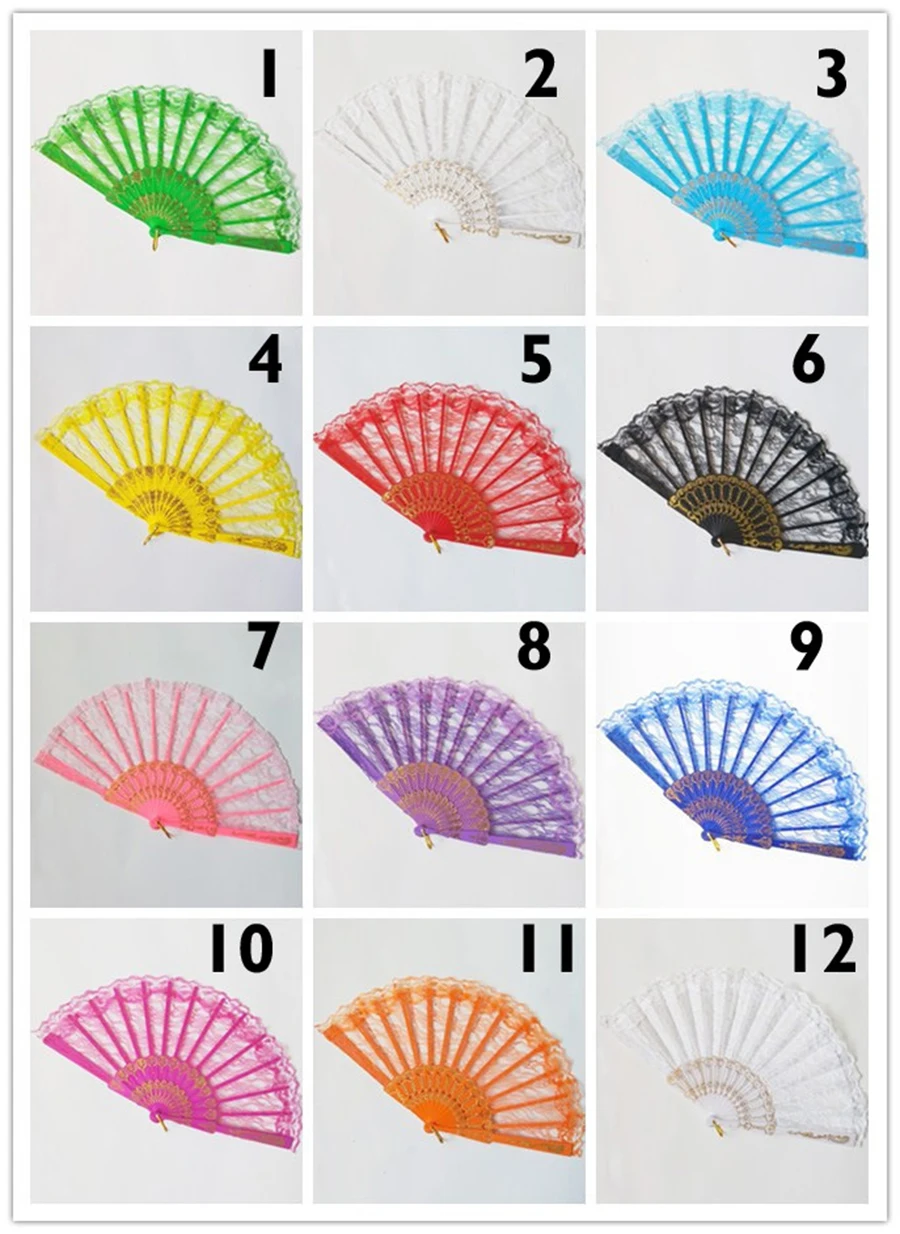 50Pcs White Lace Ladies Folding Hand Fan Wedding Gifts For Guests Bridal Shower Favor Party Decoration 11 Colors
50Pcs White Lace Ladies Folding Hand Fan Wedding Gifts For Guests Bridal Shower Favor Party Decoration 11 Colors