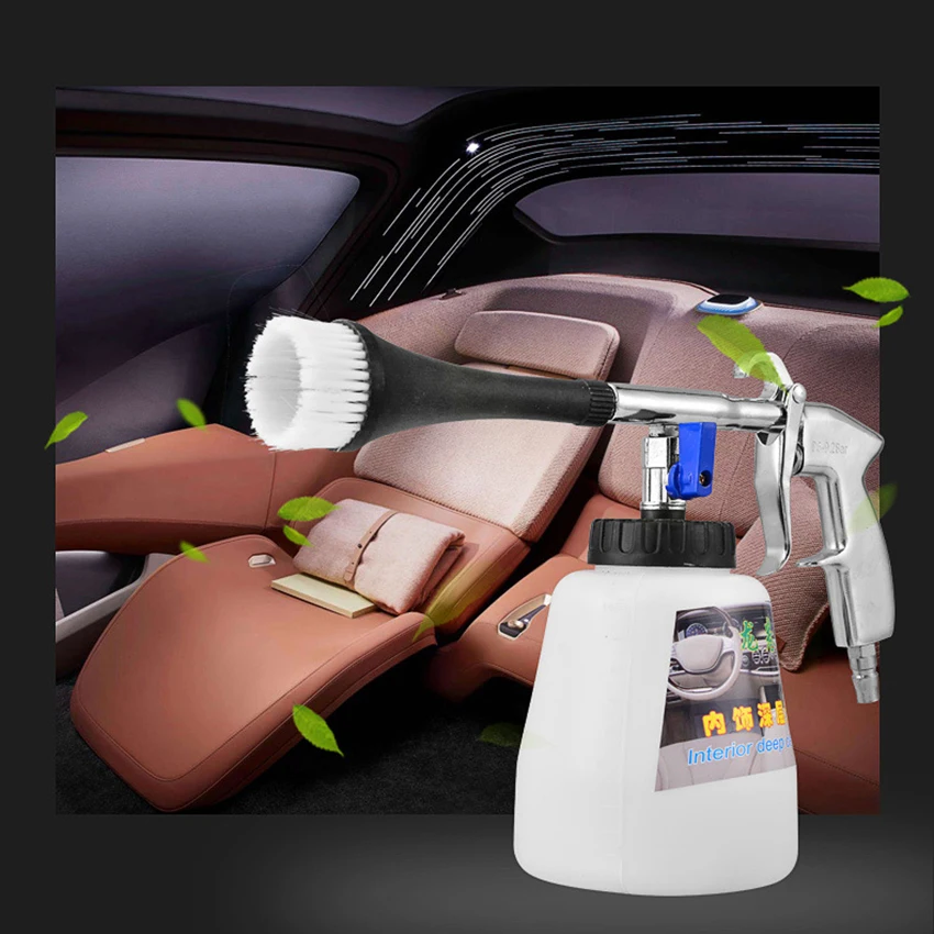 High Pressure Car Cleaning Wash Spray Gun Kit with Nozzle, Nylon Brush, 1L Foam Bottle Household Pneumatic Power Washer
High Pressure Car Cleaning Wash Spray Gun Kit with Nozzle, Nylon Brush, 1L Foam Bottle Household Pneumatic Power Washer