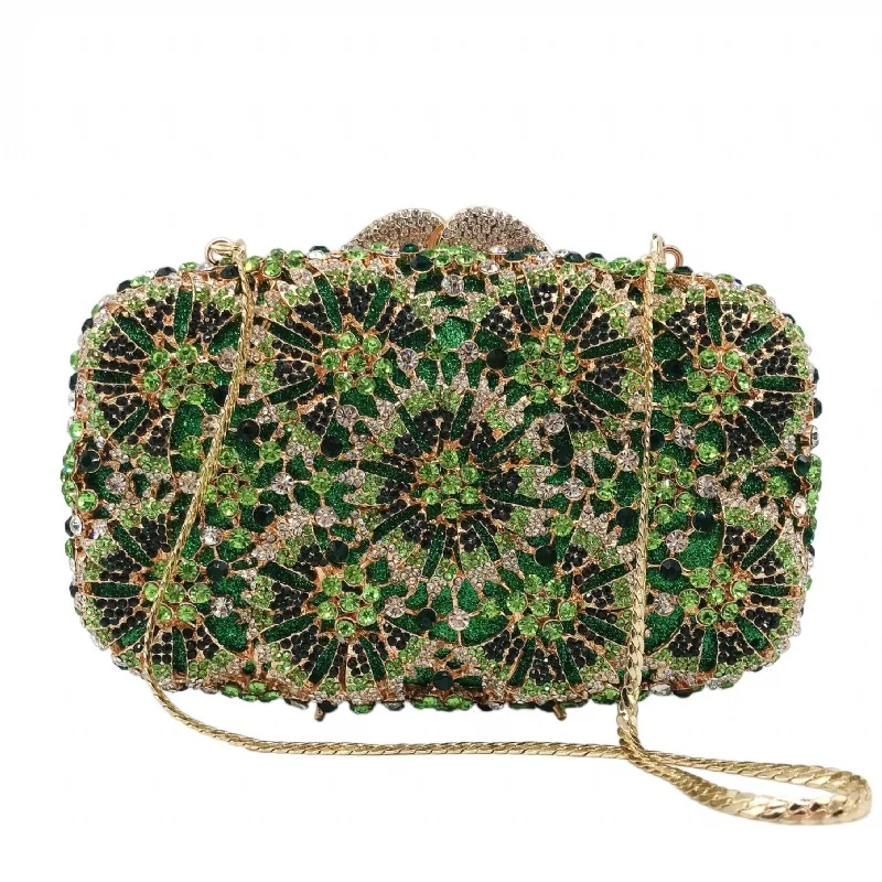 17.5x11CM A Hollow Metal Dinner Bag Women Banquet Dress Full Of Diamonds And A Hand Bag a6786
17.5x11CM A Hollow Metal Dinner Bag Women Banquet Dress Full Of Diamonds And A Hand Bag a6786